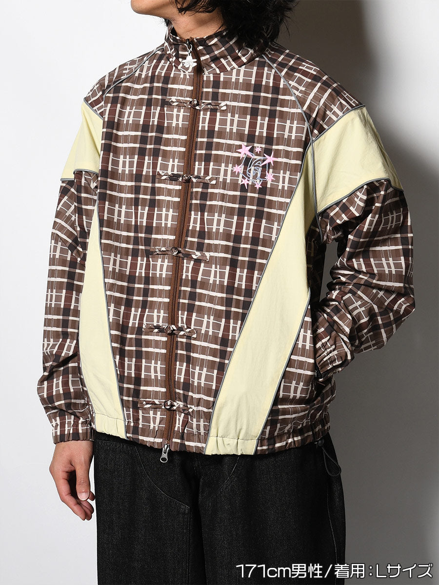 NYLON TRACK JKT -CHECK-