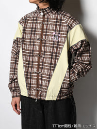 NYLON TRACK JKT -CHECK-