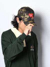 HEART CAP -CAMO-