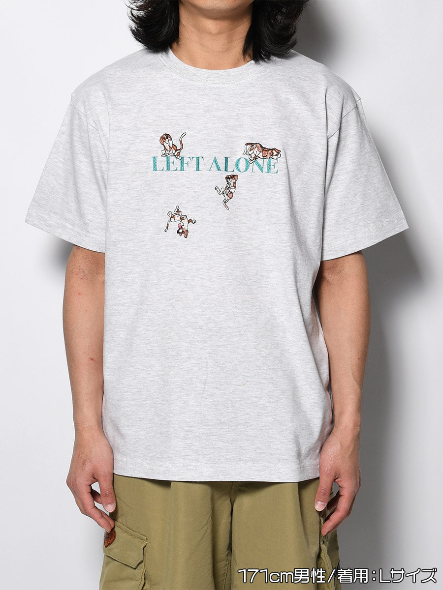 FREE DOG SS TEE -ASH-