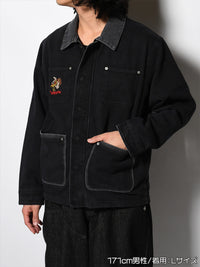 COVERALL JKT -BLACK-