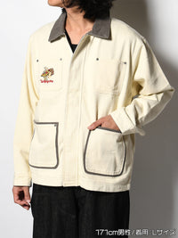 COVERALL JKT -IVORY-