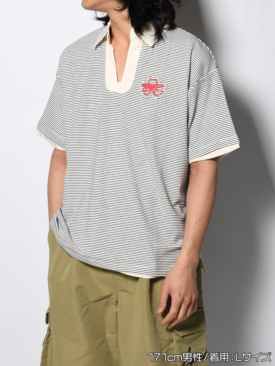BORDER SS SKIPPER SH -WHITE-