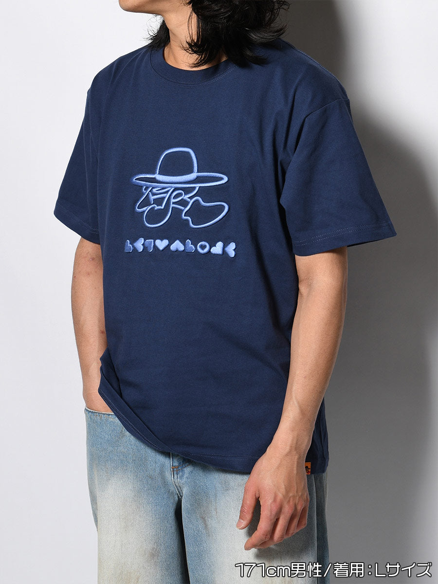3D ICON SS TEE -NAVY-