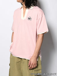 BORDER SS SKIPPER SH -PINK-