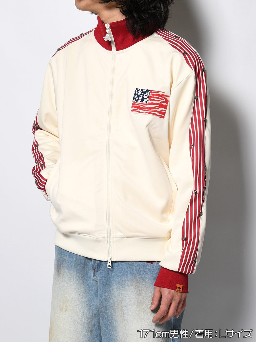 ZEBPARD TRACK JKT -IVORY-