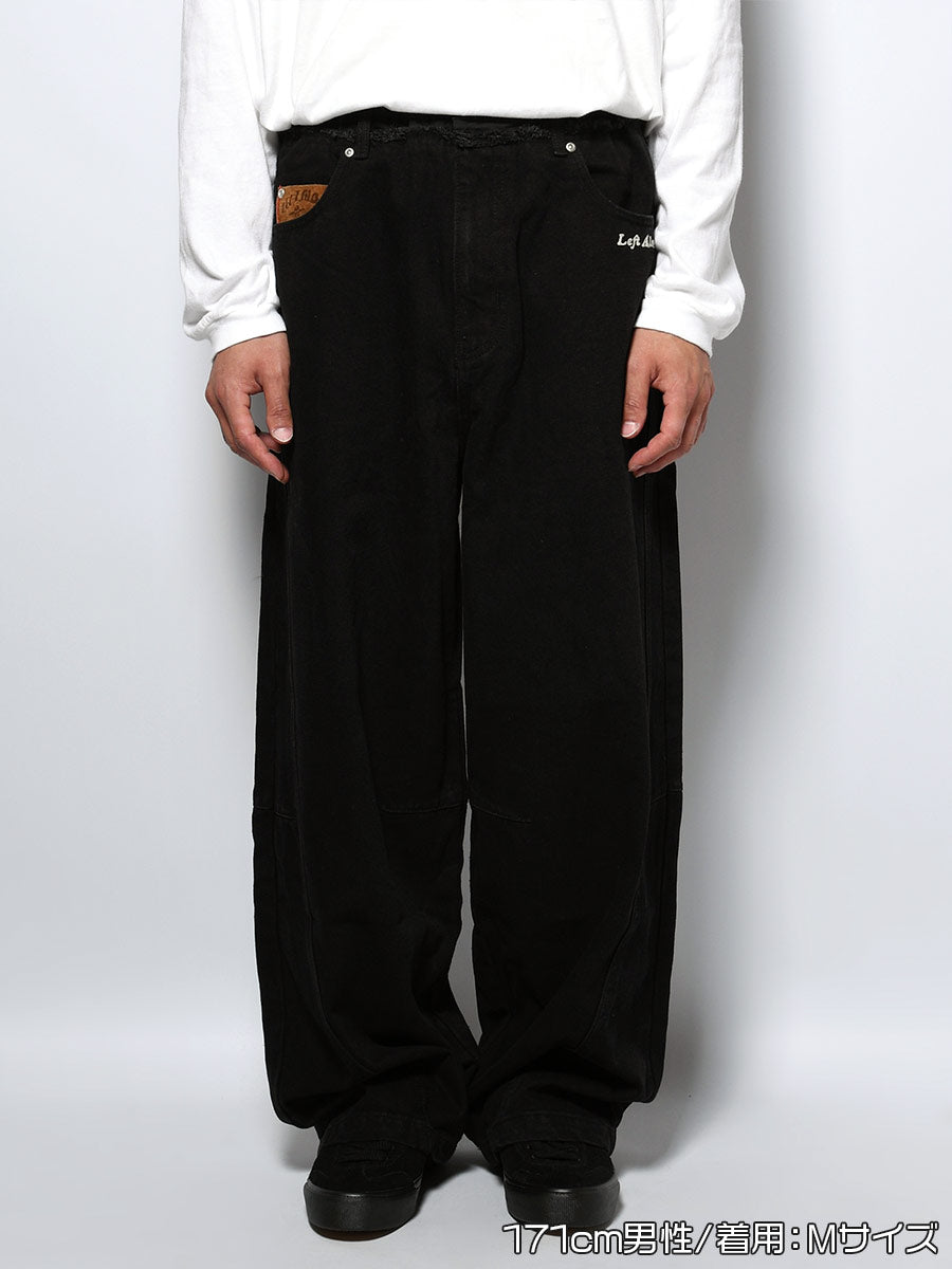 CHANGE DENIM PANTS -BLACK-