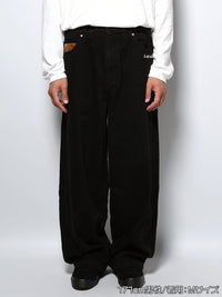 CHANGE DENIM PANTS -BLACK-