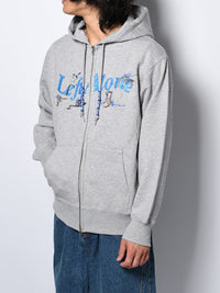 CAT ZIP PARKA -HEATHER GREY-