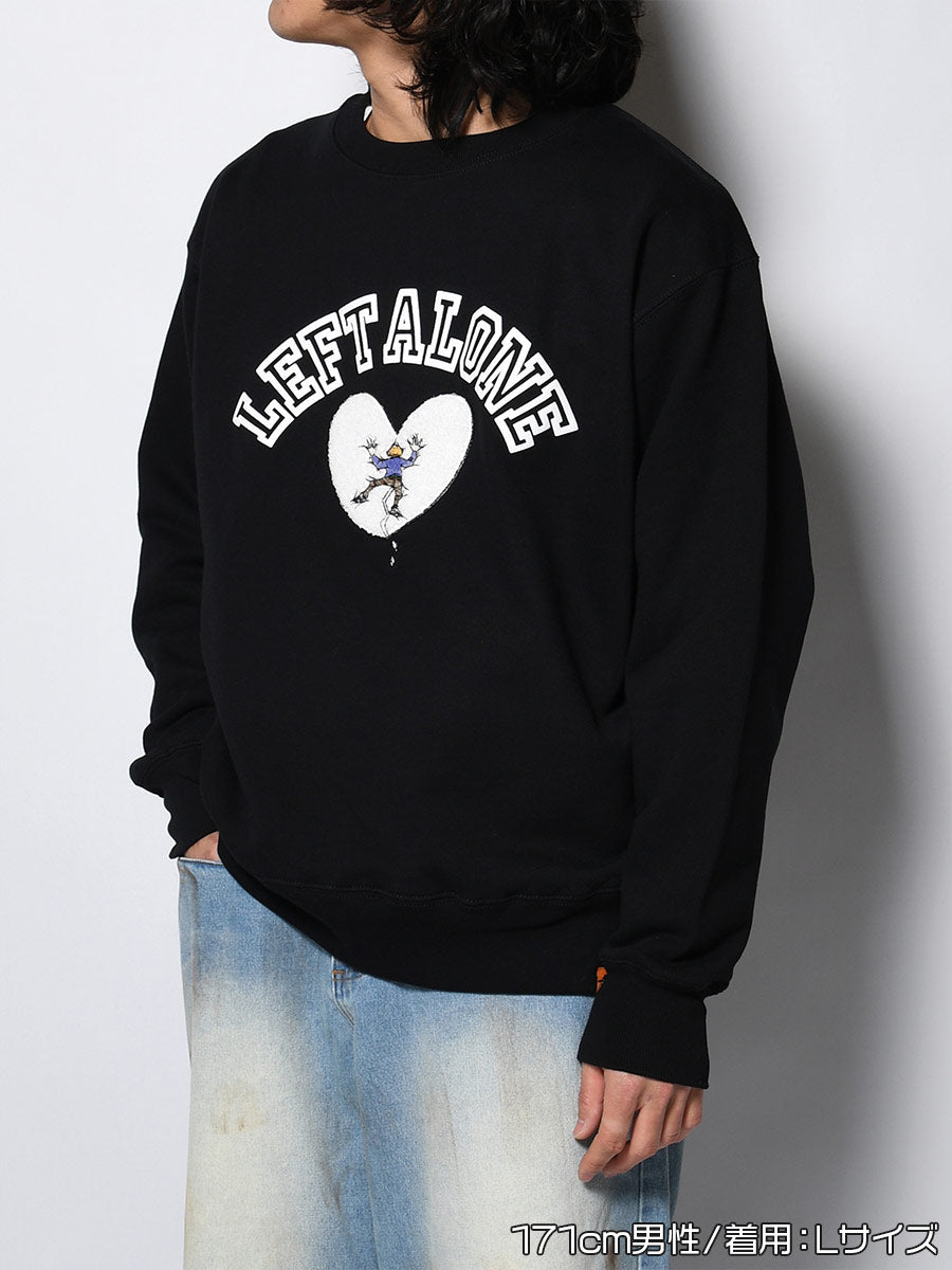 BREAK HEART SWEAT -BLACK-