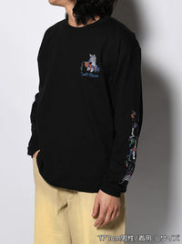 FAVORITE ZEBRA LS TEE -BLACK-