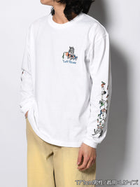 FAVORITE ZEBRA LS TEE -WHITE-