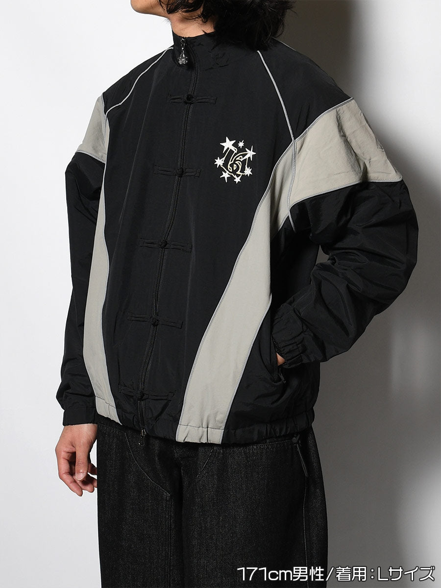 NYLON TRACK JKT -BLACK-