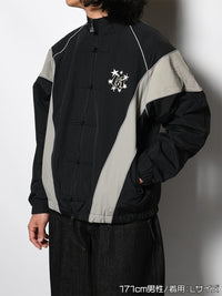 NYLON TRACK JKT -BLACK-