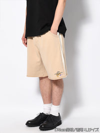 SWEAT SHORTS -BEIGE-