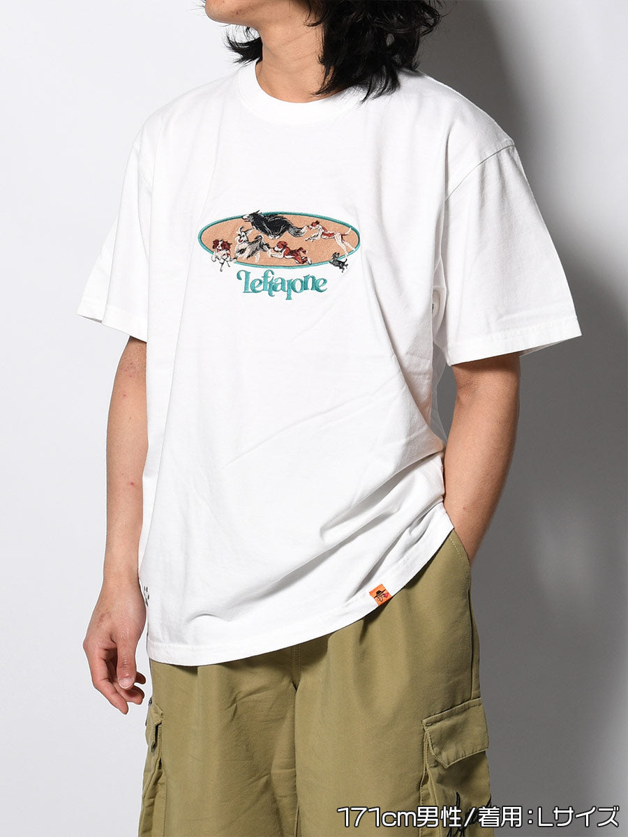 PIGMENT DOG SS TEE -WHITE-
