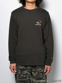 ICON CAT L/S TEE -SUMI-