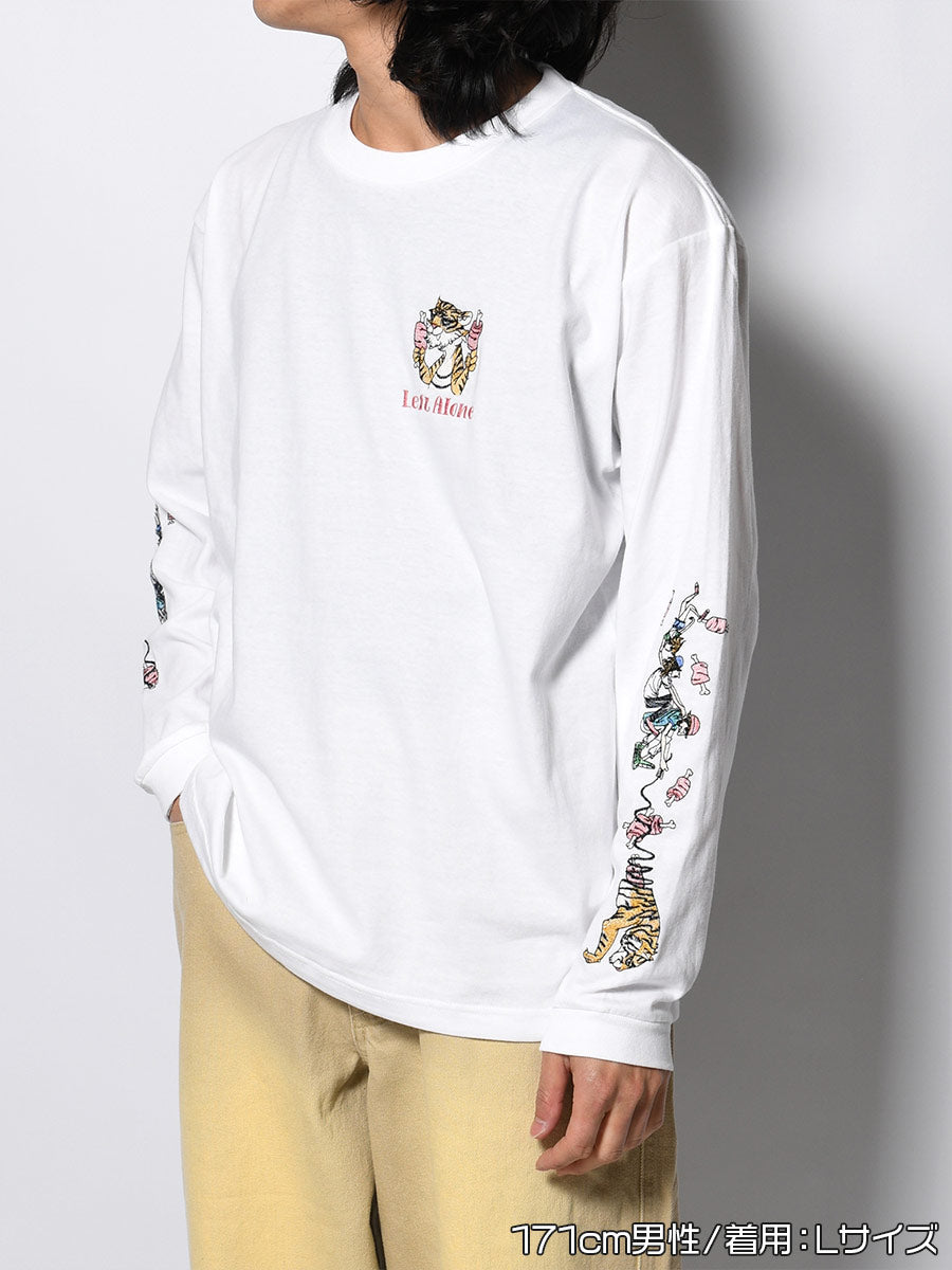 FAVORITE TIGER LS TEE -WHITE-