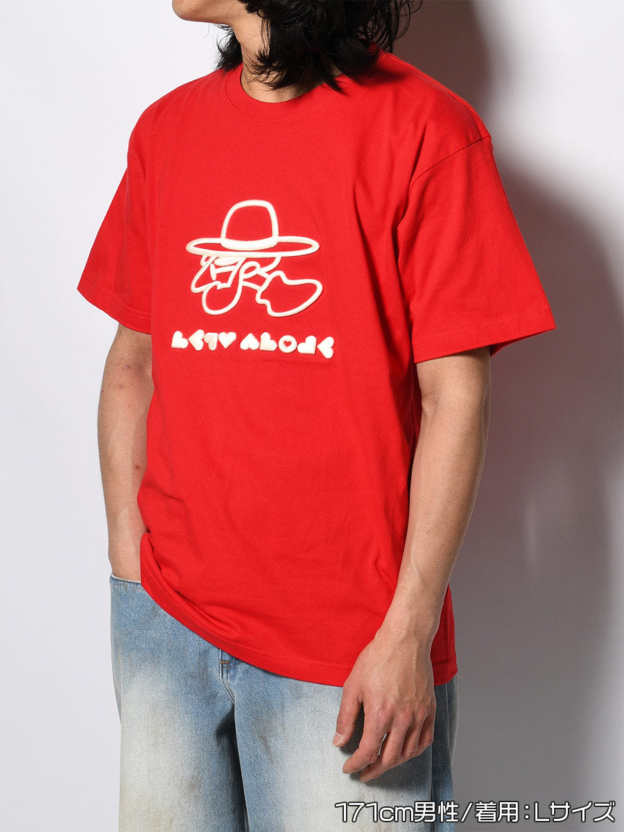 3D ICON SS TEE -RED-