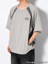 SWEAT S/S TEE -HEATHER GREY-
