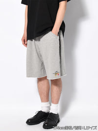 SWEAT SHORTS -HEATHER GREY-