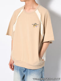 SWEAT S/S TEE -BEIGE-