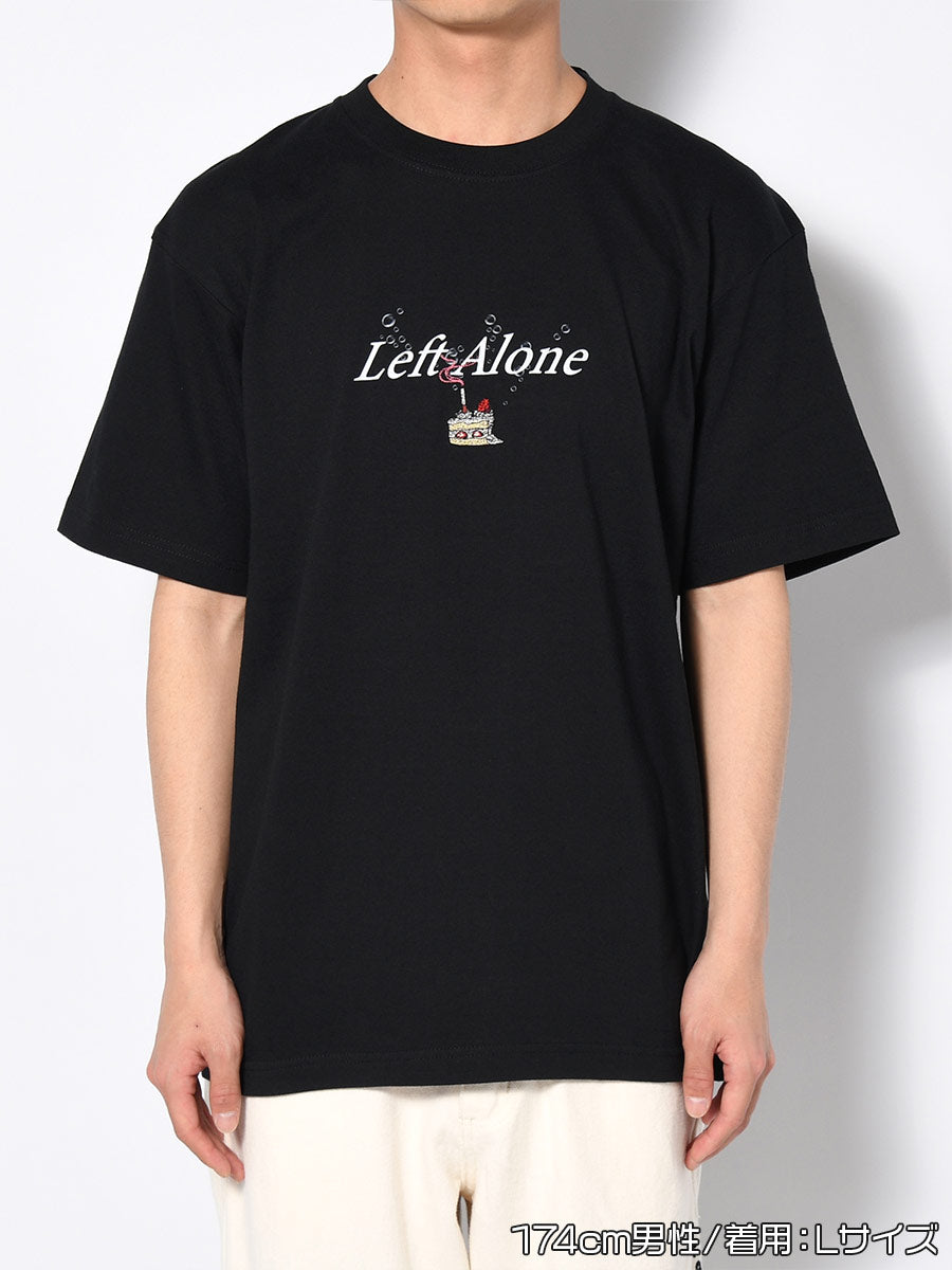 SMOKING CAKE S/S TEE -BLACK-