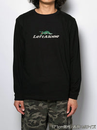 CROCO GIRL L/S TEE -BLACK-