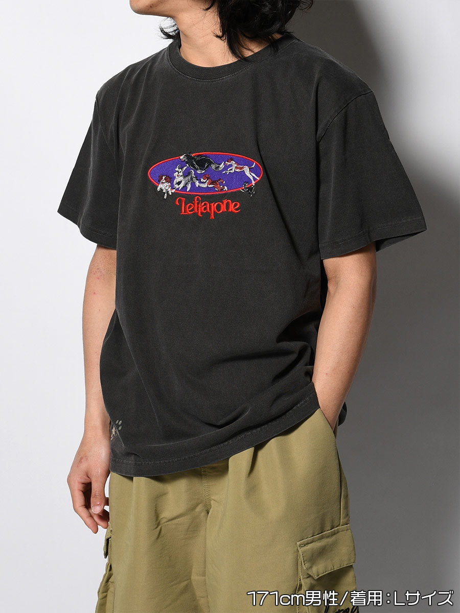 PIGMENT DOG SS TEE -BLACK-