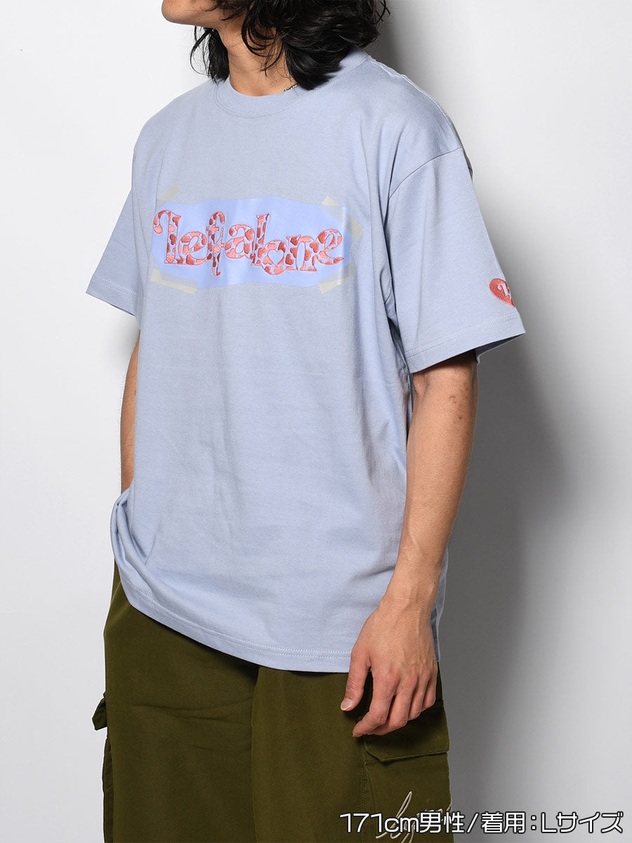 HEART LOGO TEE -LIGHT BLUE-