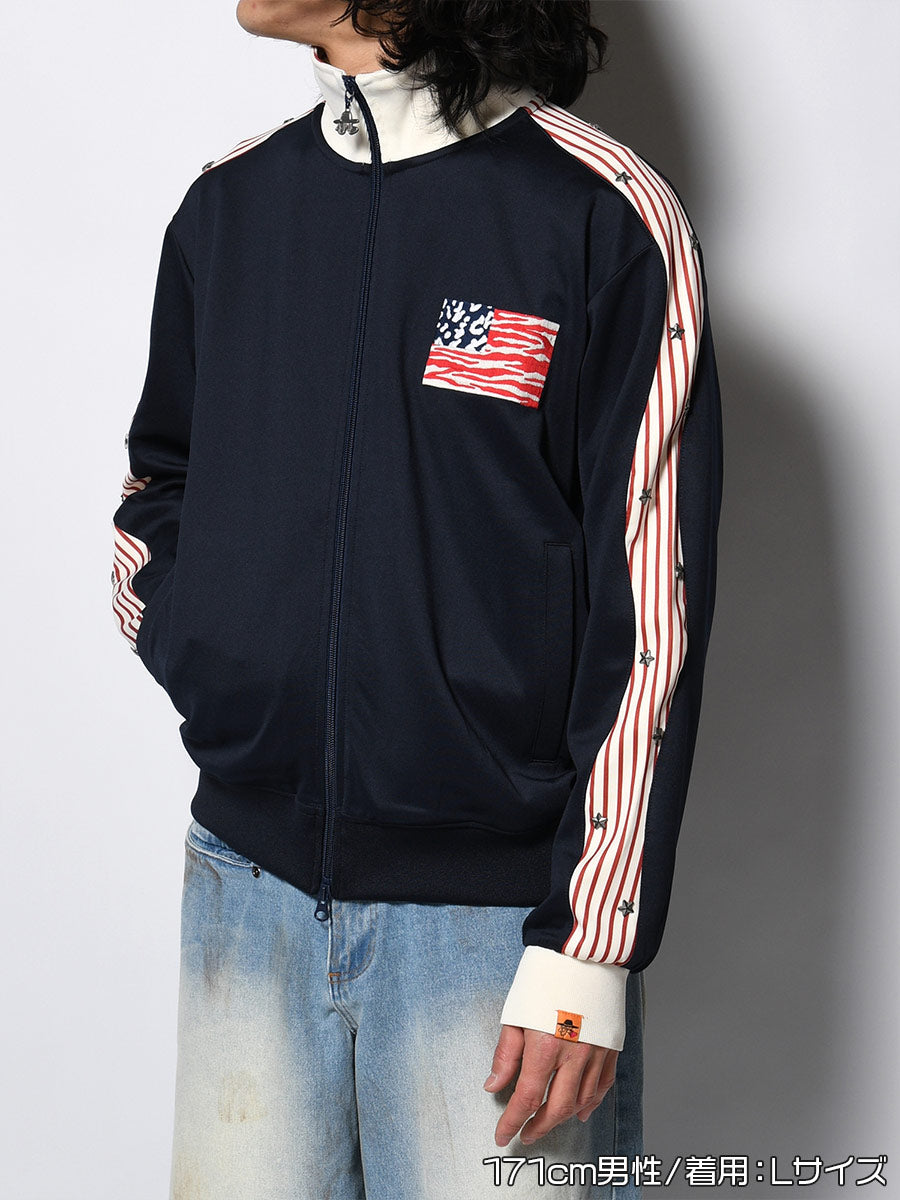 ZEBPARD TRACK JKT -NAVY-