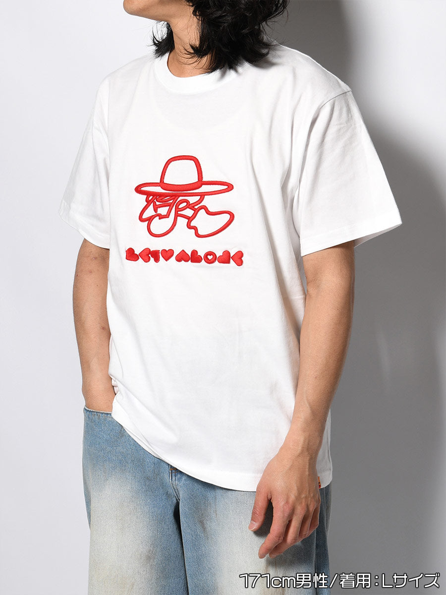 3D ICON SS TEE -WHITE-