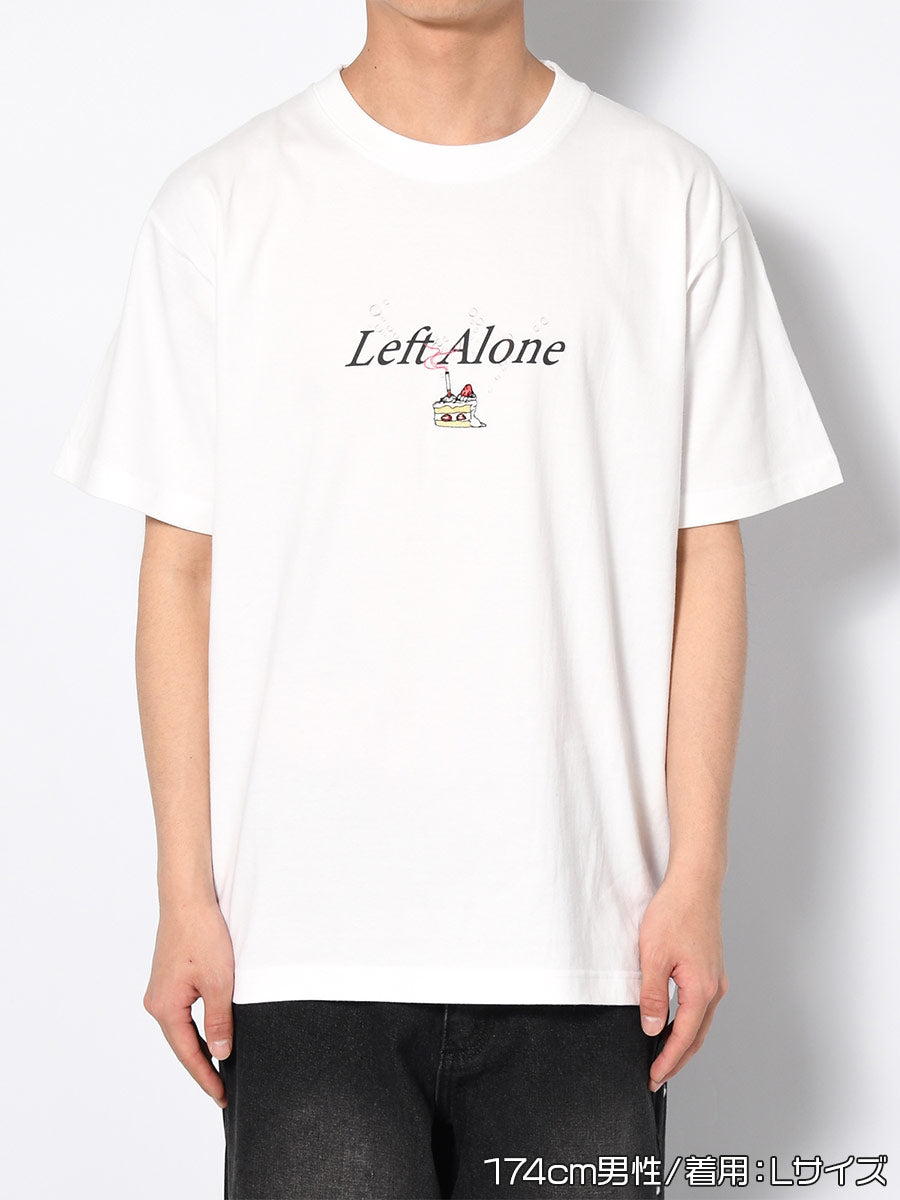 SMOKING CAKE S/S TEE -WHITE-
