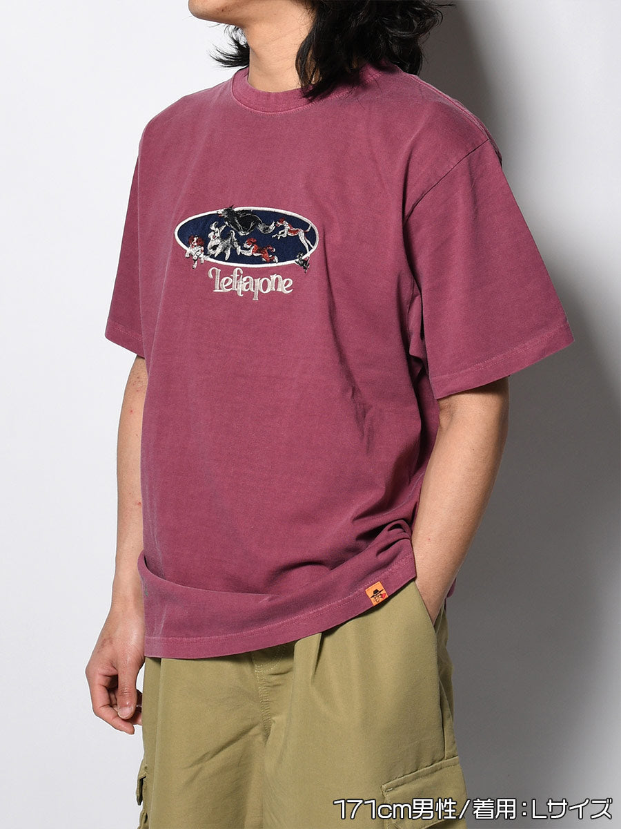 PIGMENT DOG SS TEE -PURPLE-