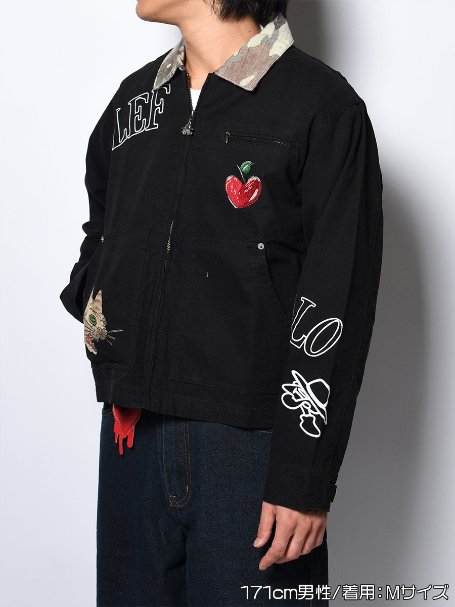 DUCK JKT -BLACK-