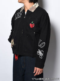 DUCK JKT -BLACK-