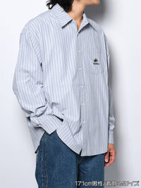 TIE L/S SHIRT -GREY-
