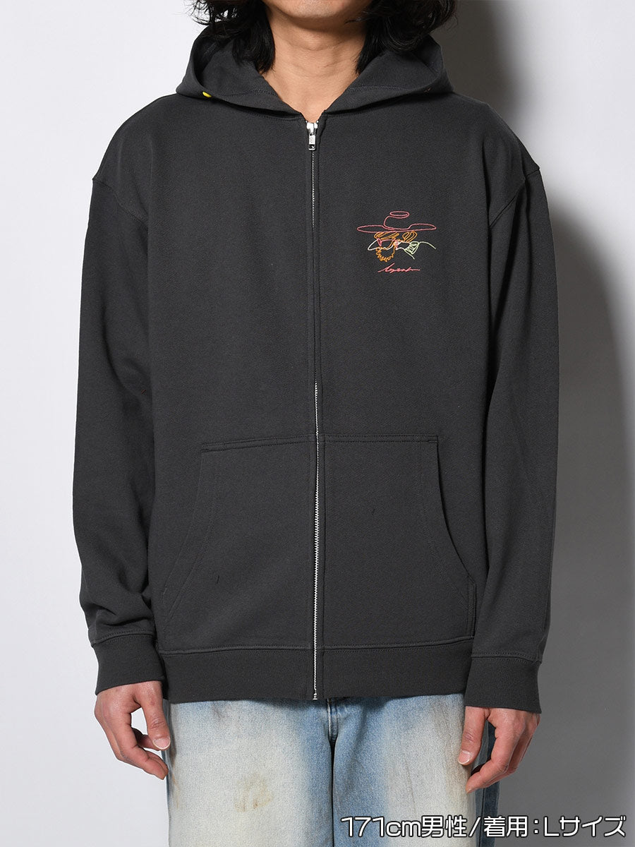 STUDS ICON ZIP PARKA -SUMI-