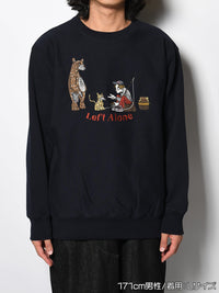 EXCHANGE SWEAT -NAVY-