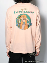 CROCO GIRL L/S TEE -PINK-
