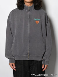 STAND ZIP SWEAT -GREY-