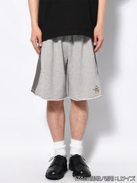 SWEAT SHORTS -HEATHER GREY-