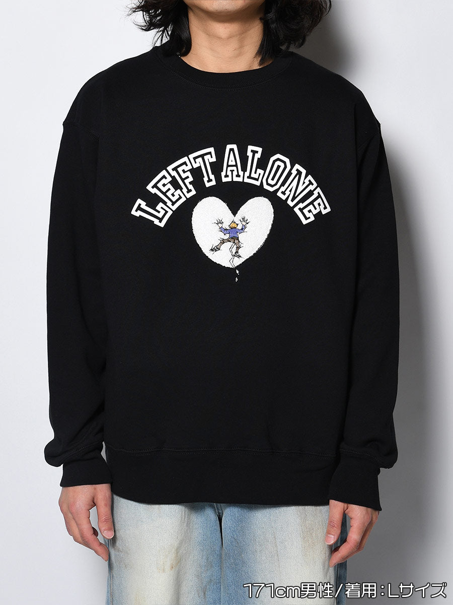 BREAK HEART SWEAT -BLACK-