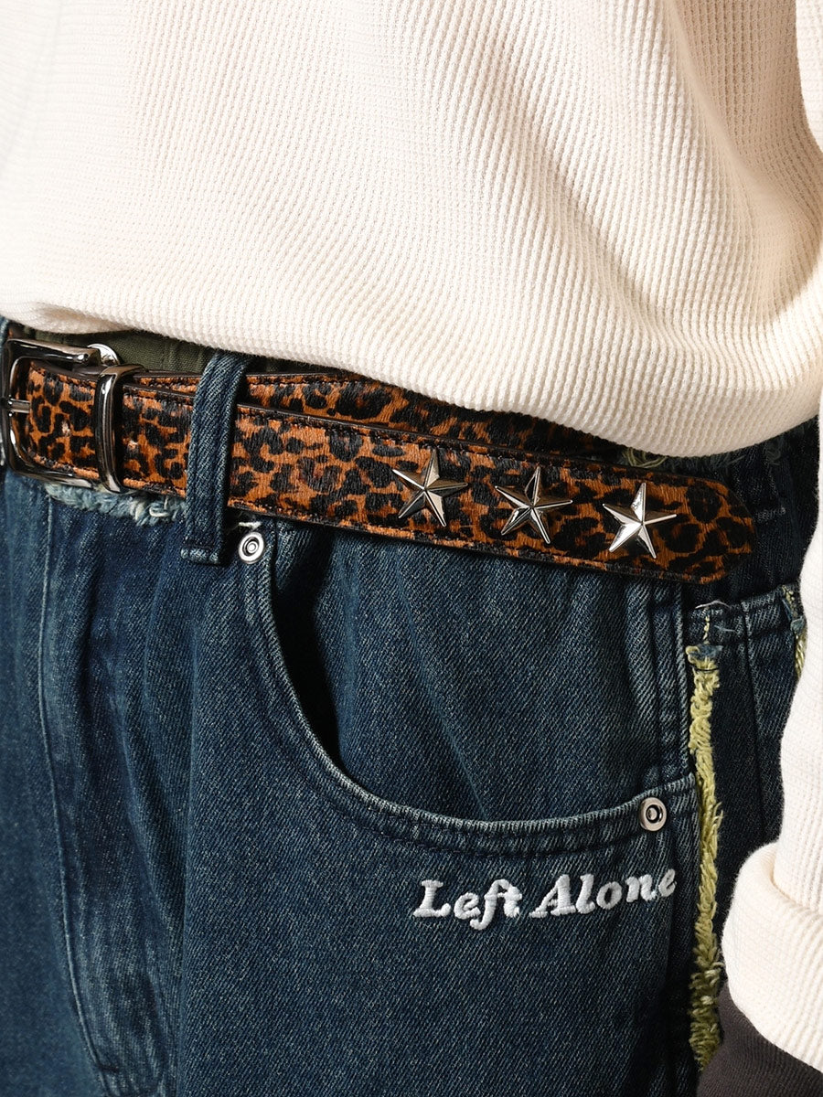 ANIMAL BELT -LEOPARD-
