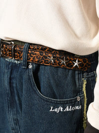 ANIMAL BELT -LEOPARD-