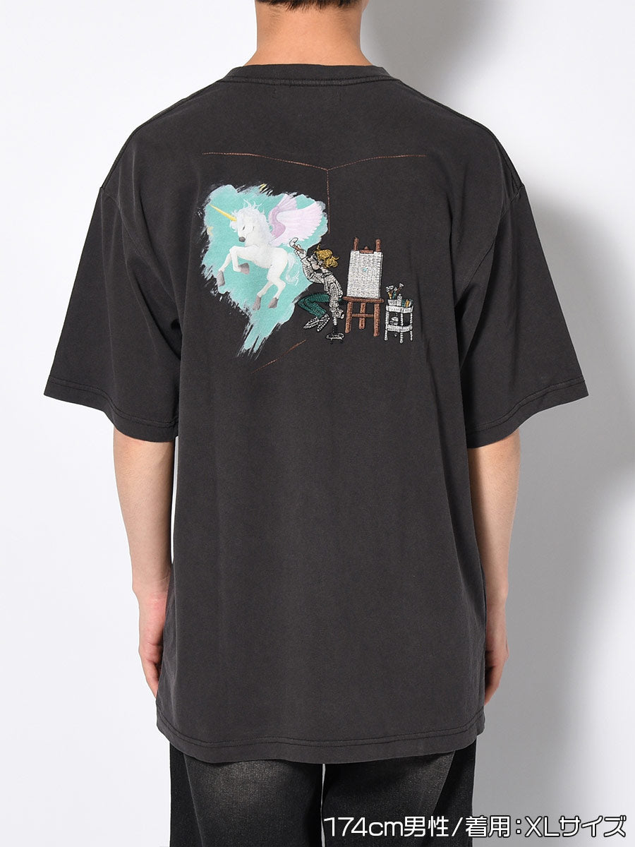 PAINTER S/S TEE -BLACK-