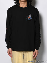 FAVORITE ZEBRA LS TEE -BLACK-