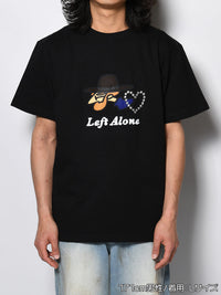 ICON FLOCKING SS TEE -BLACK-