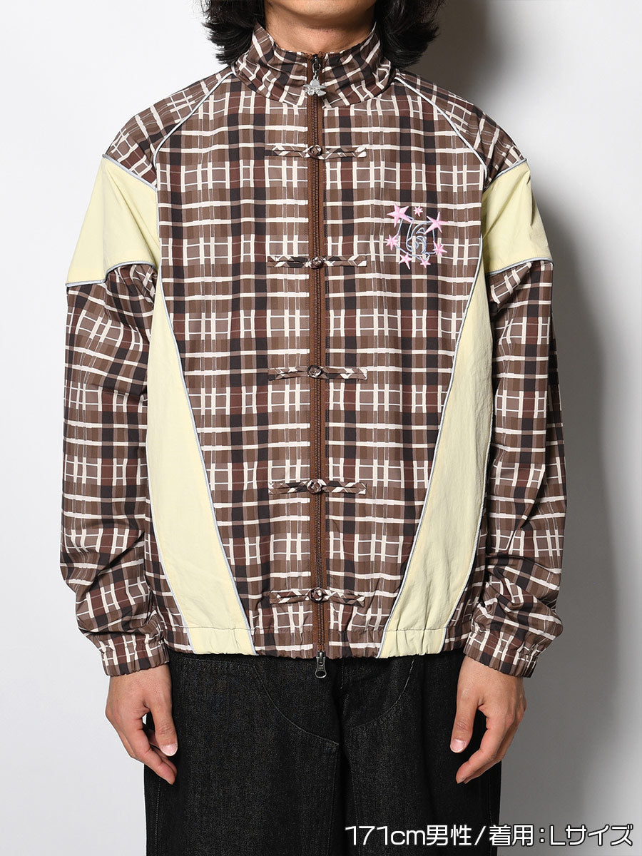 NYLON TRACK JKT -CHECK-