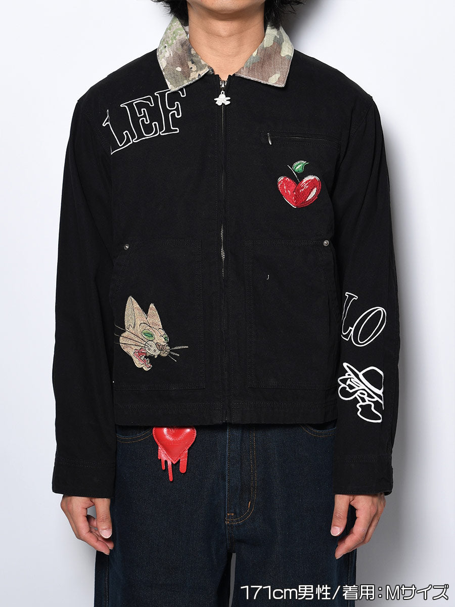 DUCK JKT -BLACK-